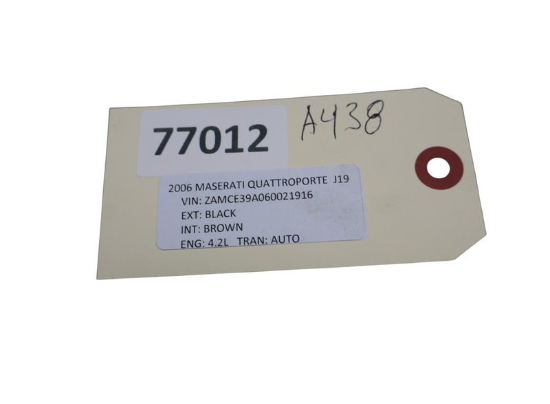 Load image into Gallery viewer, 04-08 Maserati Quattroporte M139 Rear Left Trunk Trim Panel Cover 080061306 Oem
