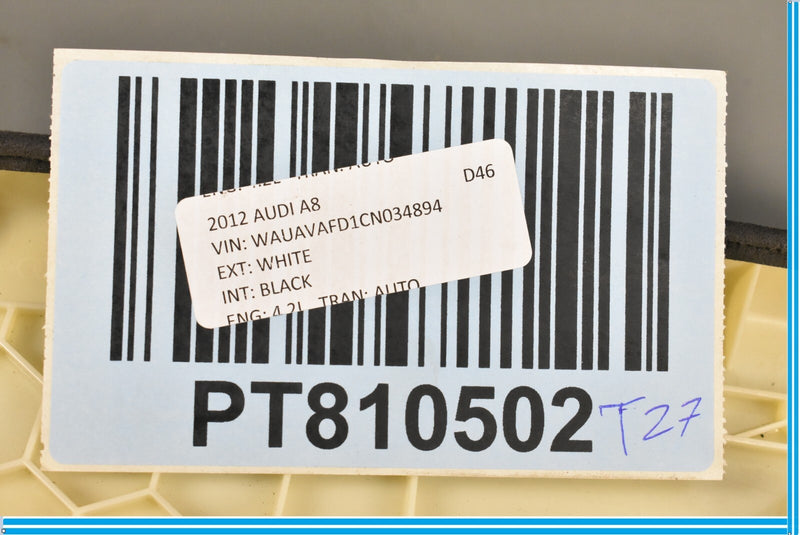 Load image into Gallery viewer, 11-18 Audi A8 S8 Quattro  Roof Headliner Rear Header Trim Cover Oem
