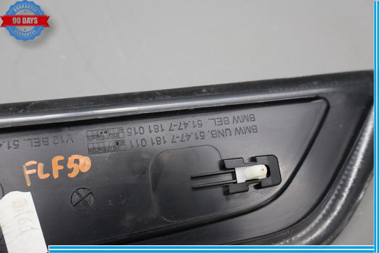 09-15 BMW 750Li 750Li xDrive Front Left Door Sill Scuff Plate Trim Panel Oem
