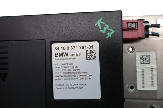 14-21 BMW I01 i3 i3s Telematics Control Bluetooth Communication Module ECU Oem
