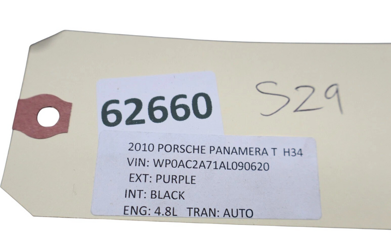 Load image into Gallery viewer, 10-16 Porsche Panamera T Front Right Interior Door Panel Cover Trim Black Oem
