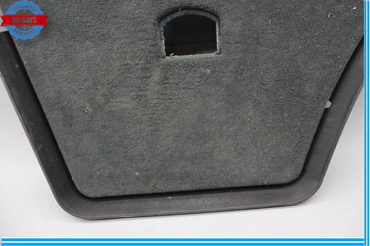 10-16 Porsche Panamera Rear Right Side Trunk Cargo Floor Access Cover Panel Oem