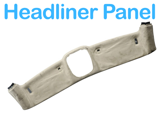 08-15 Jaguar XK XKR-S Convertible Top Upper Headliner Trim Panel 8W8303532BA OEM