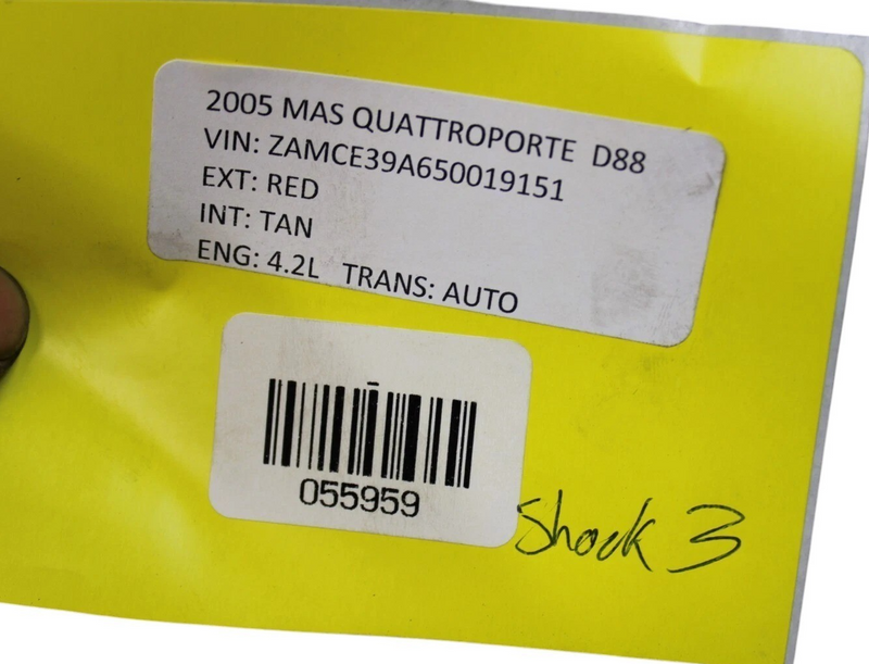 Load image into Gallery viewer, 03-06 Maserati Quattroporte Rear Right Passenger Side Shock Strut Absorber Oem
