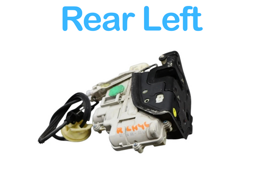 11-17 Volkswagen Touareg Rear Left Side Door Lock Latch Actuator 4G0839015A Oem