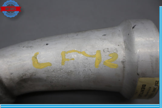 03-12 Bentley Continental GTC GT 6.0L Left Side Air Intake Hose Pipe Oem