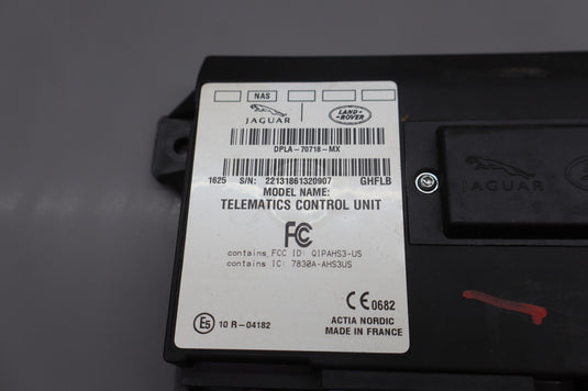 16-20 Jaguar XF X260 Telematics Communication Module Unit DPLA70718BV Oem