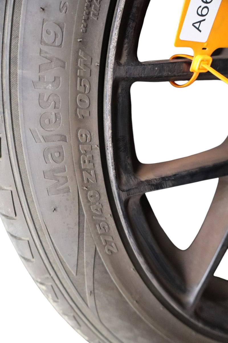 Load image into Gallery viewer, Enkei Raijin 19" Semi-Gloss Black Alloy Wheel Rim 19x8.5J 19x9.5J Set Of 4 Oem
