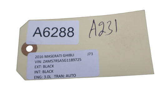 14-17 Maserati Ghibli Power Inverter Computer Control Module 56029583AB Oem