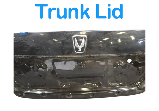 11-16 Hyundai Equus Tailgate Liftgate Trunk Lid Cover Panel Assembly Black Oem