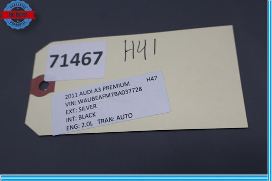 06-18 Audi A3 A3 Quattro Battery Tray Box Upper Cover Lid Black 3C0915443 Oem