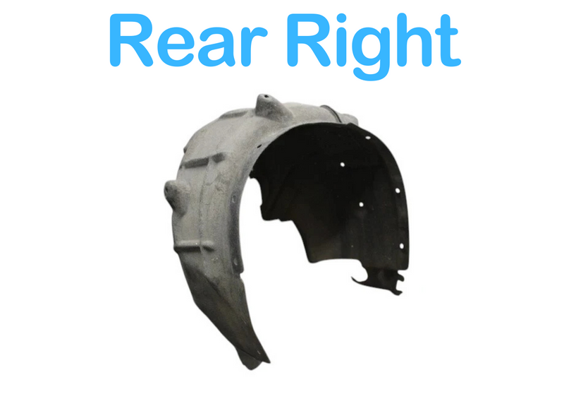 Load image into Gallery viewer, 16-22 BMW F48 X1 Rear Right Side Inner Fender Liner Guard Splash 51717346042 Oem
