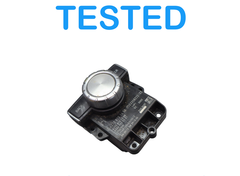 Load image into Gallery viewer, 08-20 Mercedes W218 CLS550 SLK350 Console Head Unit Controller Knob Switch Oem
