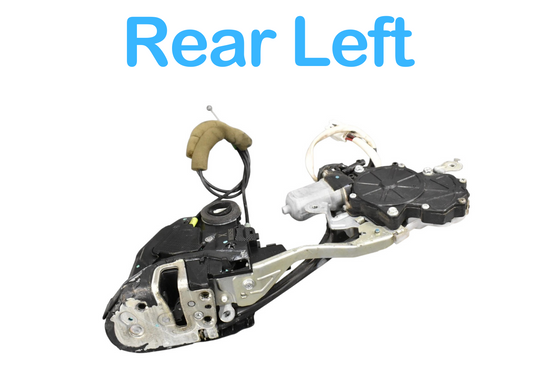07-09 Lexus LS460 Rear Left Side Exterior Door Lock Latch W/ Soft Close Oem