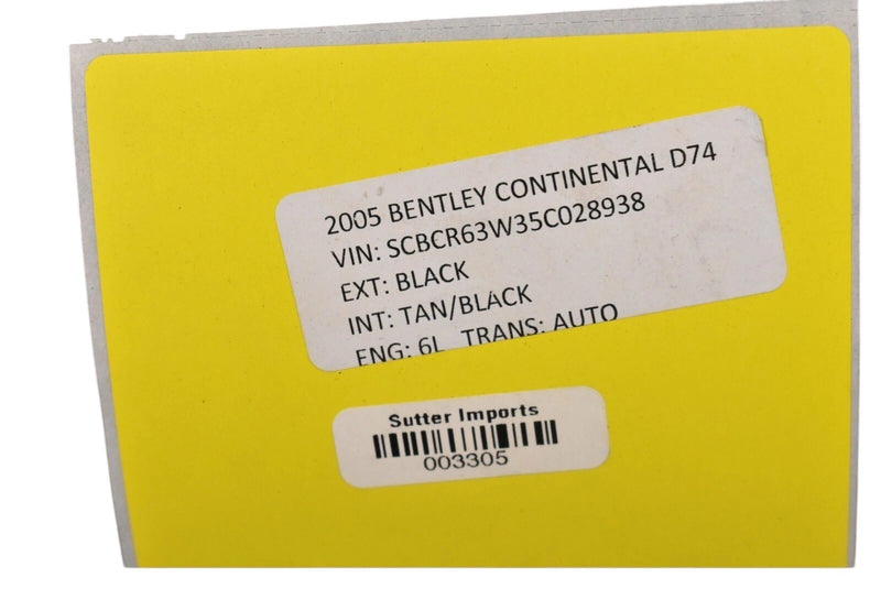 Load image into Gallery viewer, 04-12 Bentley Continental Left Driver Side Air Cleaner Box 3W0129601G Oem
