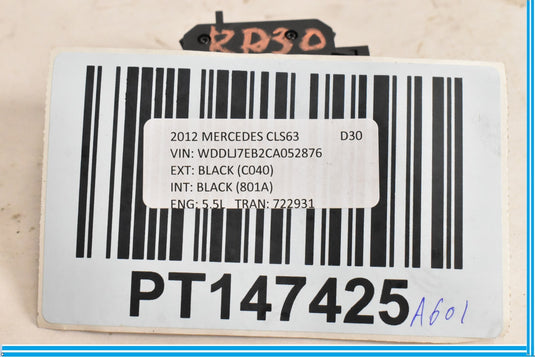 2015 - 2020 MERCEDES C300 FRONT RIGHT SEAT LUMBAR CONTROL SWITCH OEM A2059057803