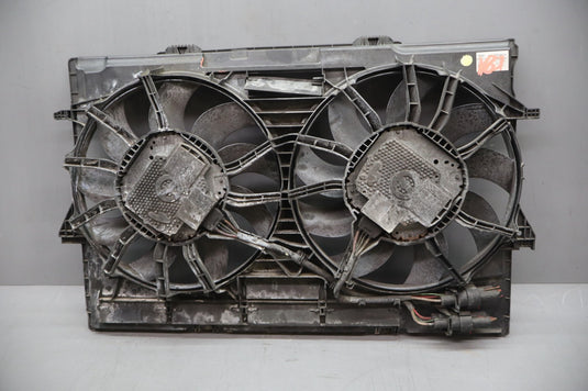 12-18 Audi A6 A7 Quattro Front Dual Radiator Cooling Fan Assembly 4H0121003L Oem