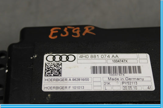 11-17 Audi A8 Quattro Front Right Passenger Side Seat Air Pump Unit Oem