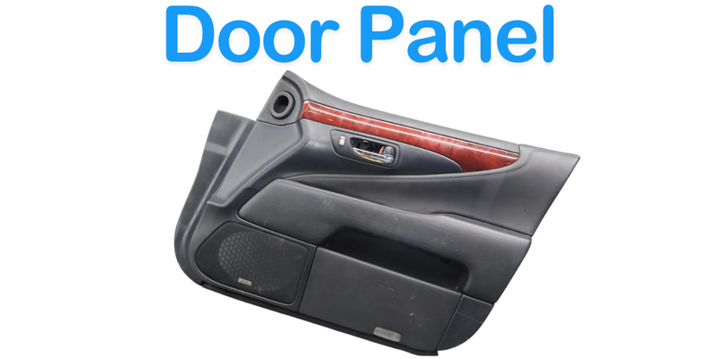 Load image into Gallery viewer, 07-09 Lexus LS460 Front Right Side Interior Door Panel Cover Assembly Black Oem
