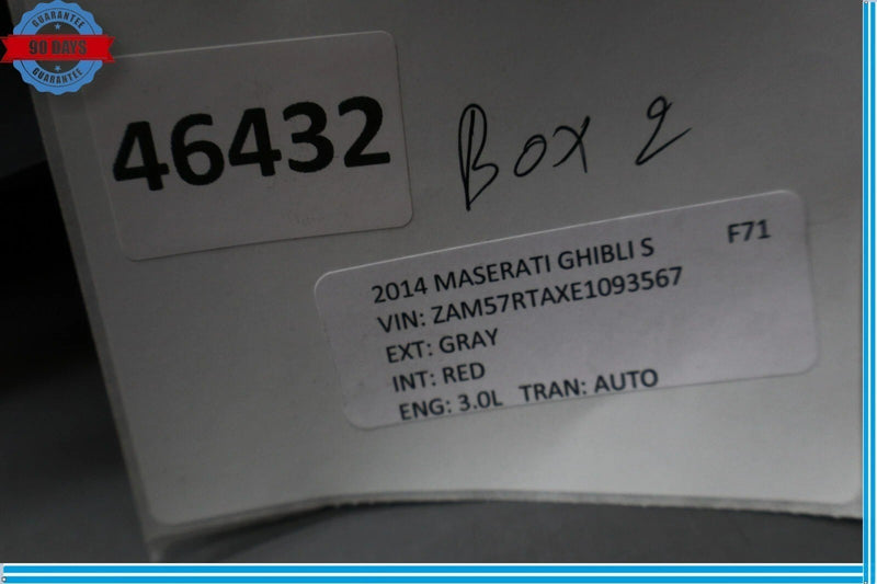 Load image into Gallery viewer, 14-17 Maserati Ghibli S Dashboard Dash Glove Box Storage Tray Compartment OEM
