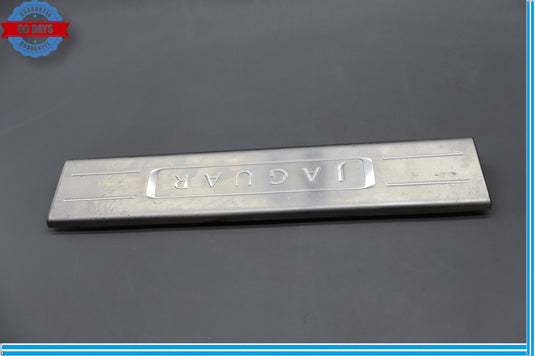 10-15 Jaguar XJ XJL X351 Front Left Driver Side Door Sill Scuff Plate Trim Oem