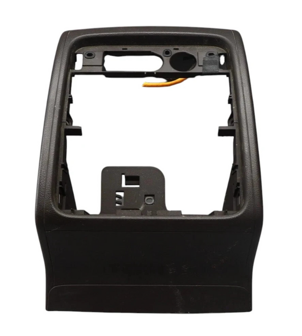 11-17 Volkswagen VW Touareg Console Back Panel Cover Trim W/ Storage Tray OEM