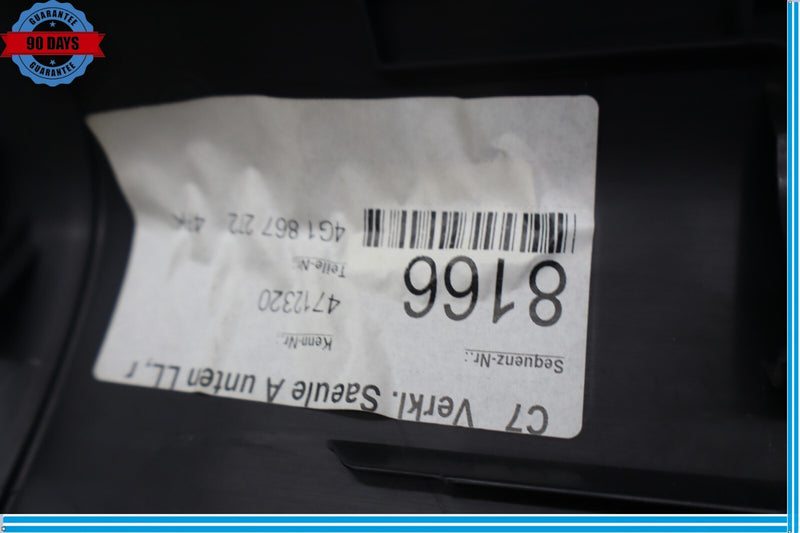 Load image into Gallery viewer, 12-18 Audi A6 Front Right Side Door Sill Scuff Kick Panel Plate Trim Oem
