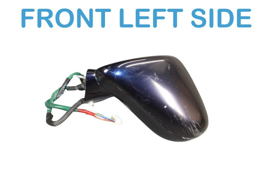 07-09 Lexus LS460 Front Left Side Rear View Door Mirror Blue 8794050511 Oem