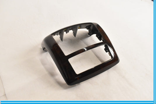 07-13 Mercedes W221 S63 Rear Center Console A/C Air Vent Trim Wood OEM