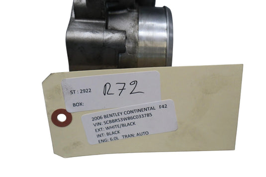 03-21 Bentley Continental GTC GT Engine Throttle Body 07C133062 OEM