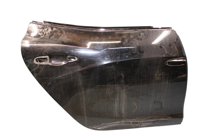 14-19 Maserati Ghibli Rear Right Side Exterior Door Shell Panel Black Oem