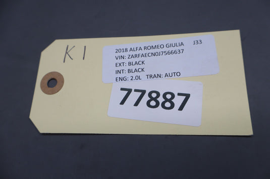 17-23 Alfa Romeo Giulia Steering Column Wheel Shroud Upper Cover Panel Oem
