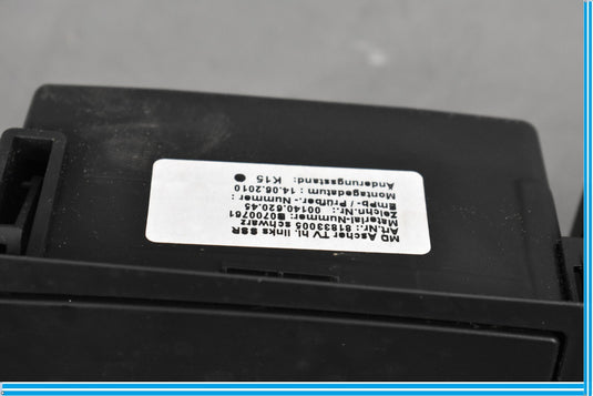 09-15 BMW 750i 750Li Rear Left Driver Side Door Window Control Switch Oem