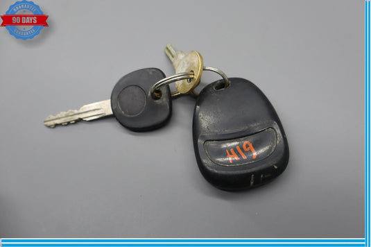 03-07 Hummer H2 Smart Key Fob Keyless Entry Remote W/Key Black Oem
