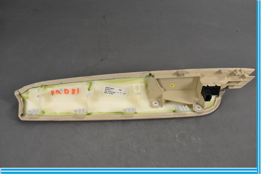 11-18 Volkswagen VW Touareg Front Right Passenger Side Armrest Switch Trim Oem