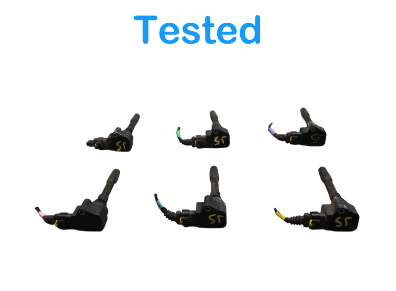 Load image into Gallery viewer, 14-20 Maserati Ghibli M157 Engine Motor Ignition Coil Module x6 Set Oem
