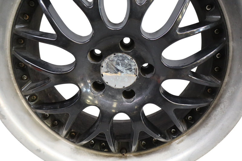 Load image into Gallery viewer, Used Alloy Wheels Ssw Mesh038 5 Holes 112 Black Glass Edge Et45 8-18 Inches
