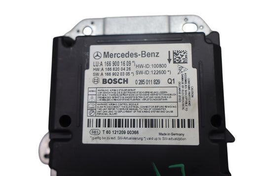 12-15 Mercedes GL450 ML500 Safety Bag Sensor SRS Control Module Oem