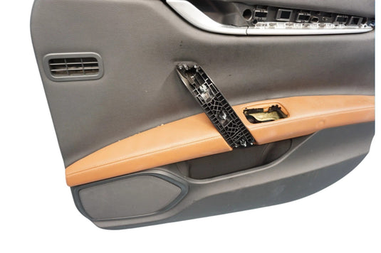 14-22 Maserati Ghibli M157 Front Right Passenger Side Interior Door Panel Oem
