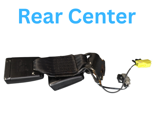 16-20 Jaguar XF Rear Center Seat Belt Buckle Black GX73613K21AD Oem