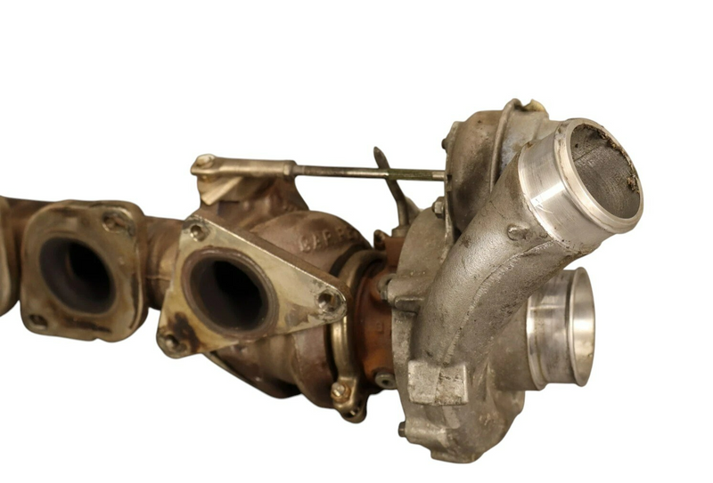 Load image into Gallery viewer, 12-18 Mercedes CLS550 E350 Left Side Turbocharger Turbo Charger Manifold Oem
