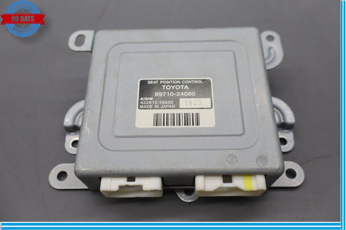 02-10 Lexus SC430 Front Left Driver Side Seat Position Control Module Unit Oem