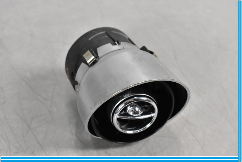 Load image into Gallery viewer, 10-15 Jaguar XJ XJL X351 Front Center Dash Vent Chrome Middle AC Heat Round Oem
