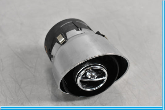 10-15 Jaguar XJ XJL X351 Front Center Dash Vent Chrome Middle AC Heat Round Oem