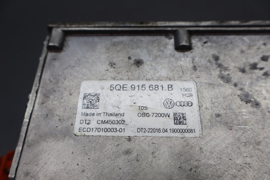 15-19 Volkswagen E-Golf 5Q Electric High Voltage Battery Charger Unit Oem