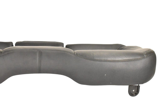 14-17 Maserati Ghibli Rear Lower Bottom Bench Seat Cushion Cover Black Oem