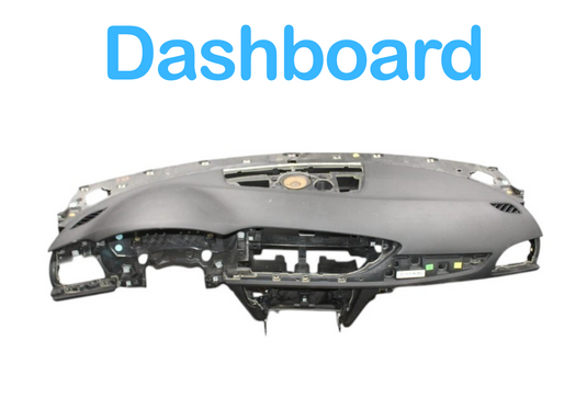 12-18 Audi A6 Quattro Front Dashboard Instrument Panel Cover Trim Assembly Oem