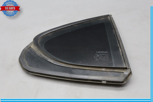07-17 Lexus LS460L Rear Left Driver Side Door Corner Quarter Window Glass Oem