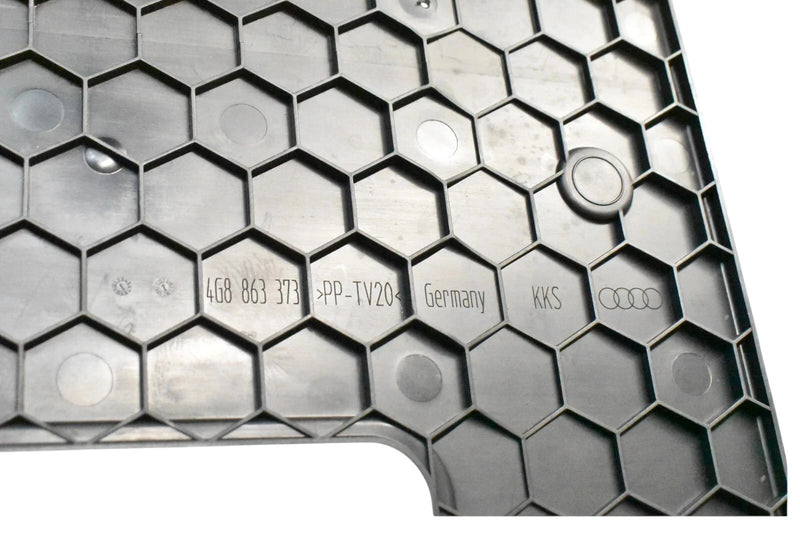 Load image into Gallery viewer, 12-18 Audi A7 Quattro Cargo Floor Rail Cover Panel Trim Insert 4G8863373A
