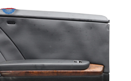 07-14 Mercedes CL550 CL600 W216 Rear Left Driver Interior Door Panel Black Oem